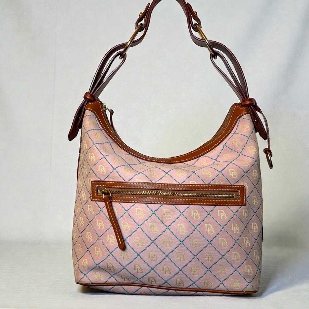 Dooney & Bourke Pink and Brown Women's Bag